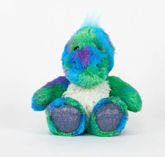 Rainbow Dinosaur MINI Cozy Plush Microwavable Toy