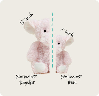 Pink Elephant MINI Cozy Plush Microwavable Toy