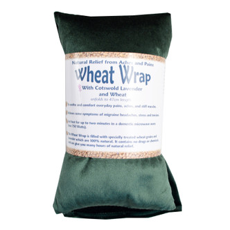 Emerald Green Velvet Lavender Wheat Bag