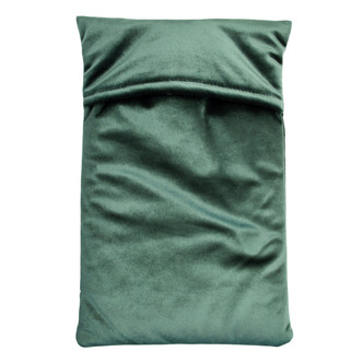Emerald Green Plain Velvet 2L Hot Water Bottle