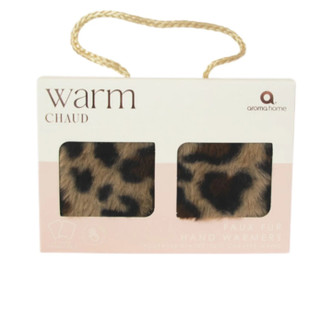 Leopard Faux Fur Reusable Gel Pack Hand Warmers Leopard Faux Fur Reusable Gel Pack Hand Warmers