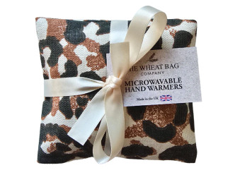 Copper Leopard Microwave Hand Warmers x 2