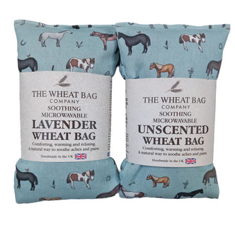 Horses & Ponies Cotton Wheat Bag: Lavender/Unscented