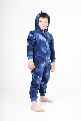 Shark Novelty Hood Fleece Onesie