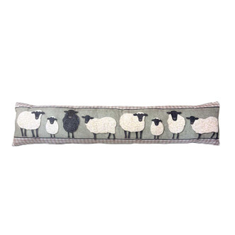 Fluffy Sheep Fleece Draught Excluder 