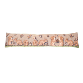 Squirrels, Hares & Acorns Draught Excluder
