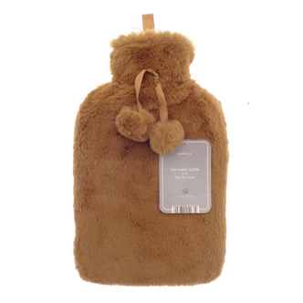 Ginger Luxe Faux Fur 2L Hot Water Bottle