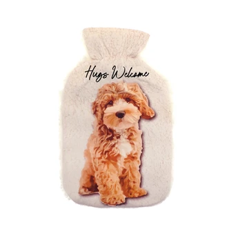 Hugs Welcome Puppy Gift Boxed 2L Hot Water Bottle