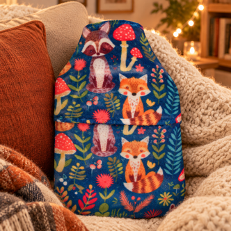Fox & Racooon Cuddlesoft Fleece 2L Hot Water Bottle