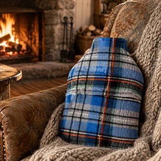 Royal Tartan Cuddlesoft Fleece 2L Hot Water Bottle