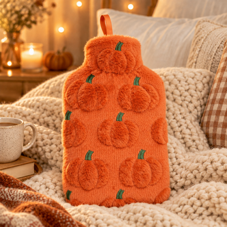 Embossed Pumpkins 2L Hot Water Bottle