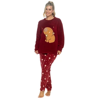 Capybara & Stars Applique Fleece Twosie