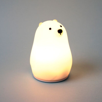 Polar Bear Colour Change LED Night Light Sleep Lamp