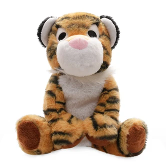 Tiger Plush Microwaveable Heat Pack Toy