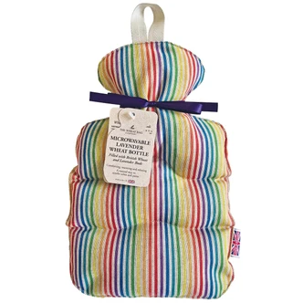 Rainbow Stripe Lavender Wheat Bottle