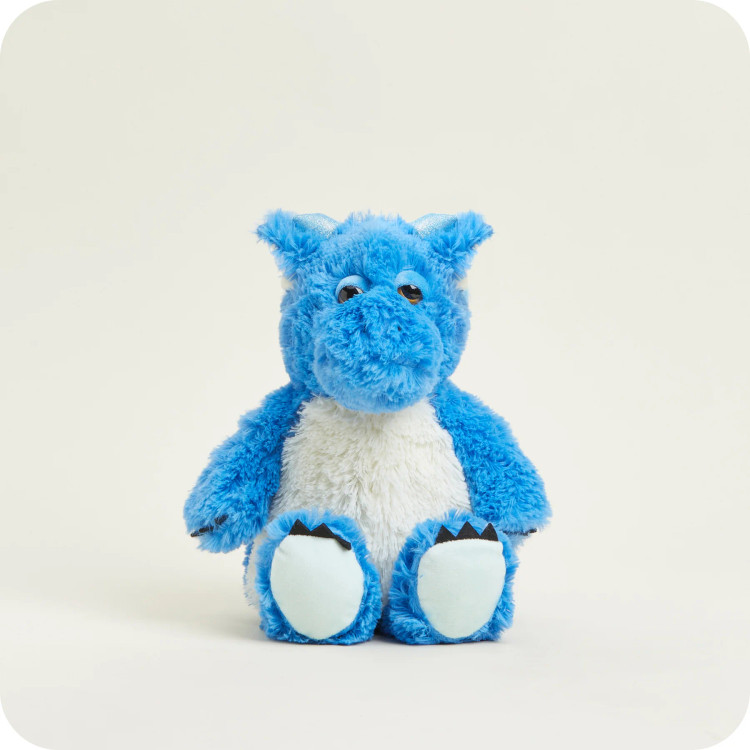Warmies Cozy Plush Blue Dragon Microwavable Toy