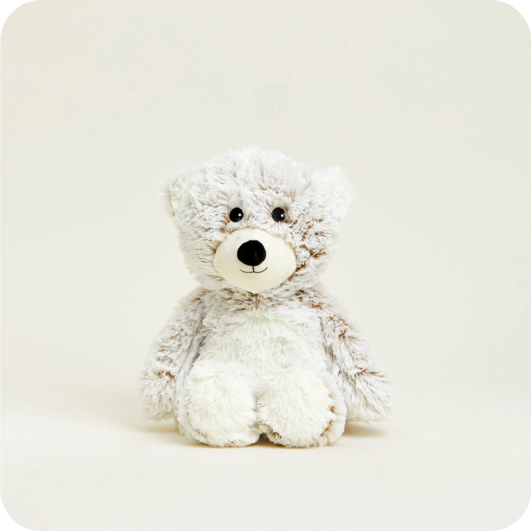 Beige Bear Cozy Plush Microwavable Toy