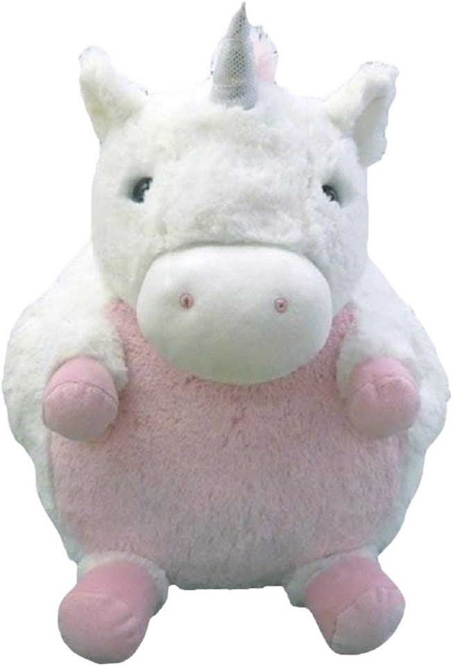 Cozytime White Unicorn Fluffy Faux Fur Giant Hand Warmer