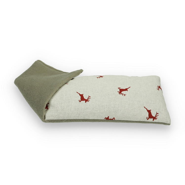 Red Stags Duo Wheat Bag: Lavender/Unscented