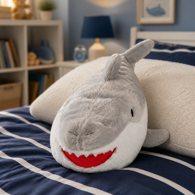 3D Novelty Shark Padded Hot Water Bottle