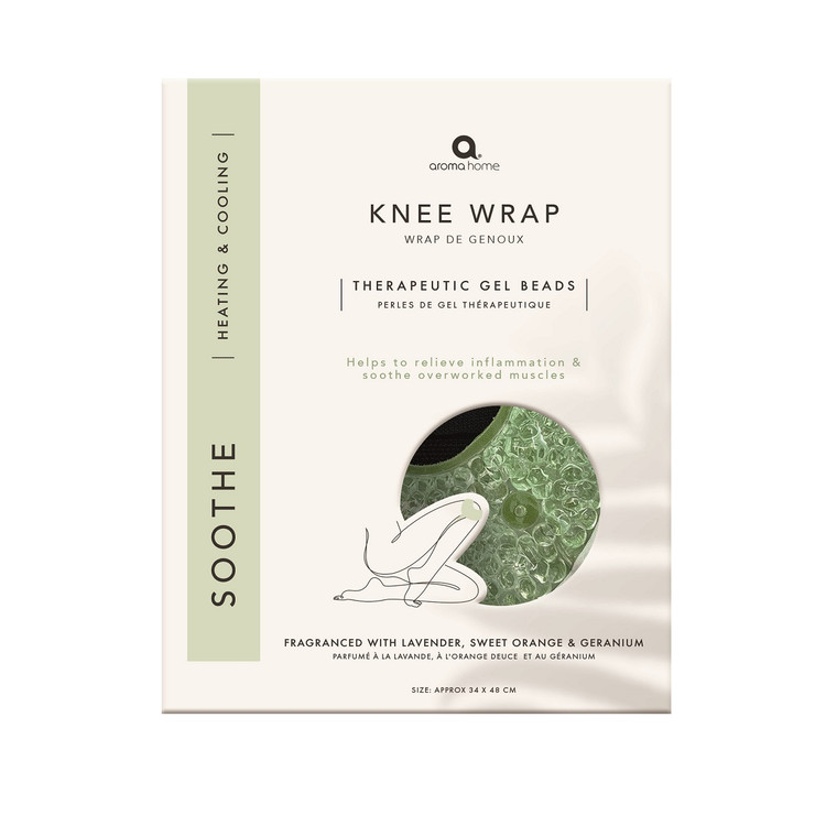 Green Aroma Home Knee Wrap Gel Beads Thermotherapy Pack