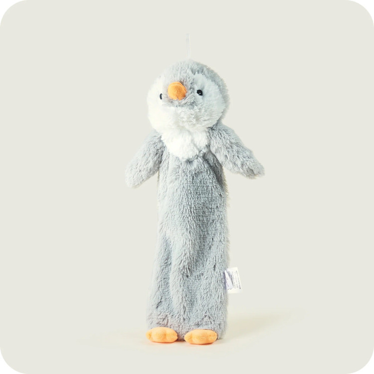 3D Novelty Grey Penguin Midi Hot Water Bottle