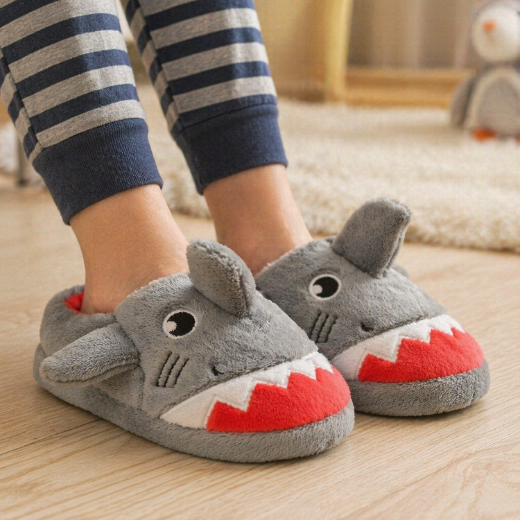 kids-shark-mule-slippers
