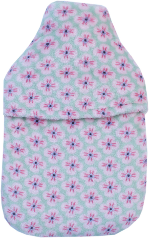 Geo Flowers Fleece 2L Hot Water Bottle