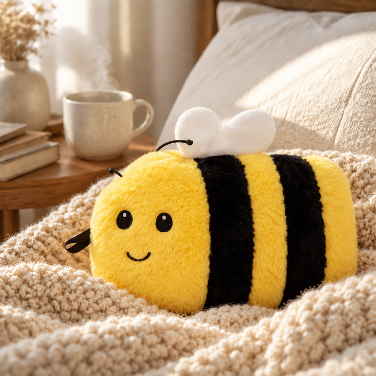 Bumble Bee 1L Novelty Hot Water Bottle