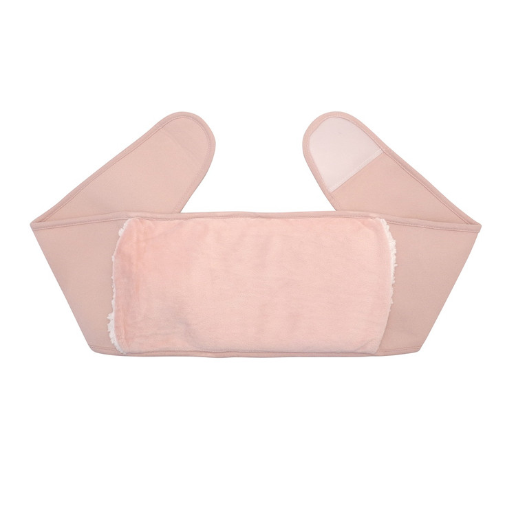 Plain Blush Fleece Hot Water Bottle Body Wrap