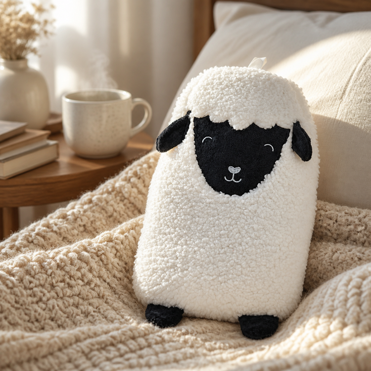 Seth Sheep Novelty Hot Water Bottle