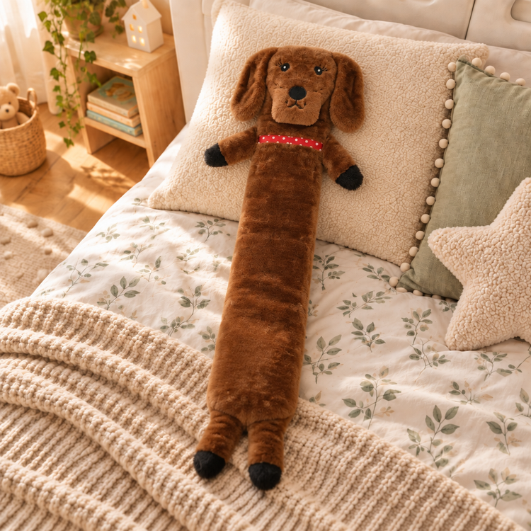 Sausage Dog 3D Novelty Long Hot Water Bottle