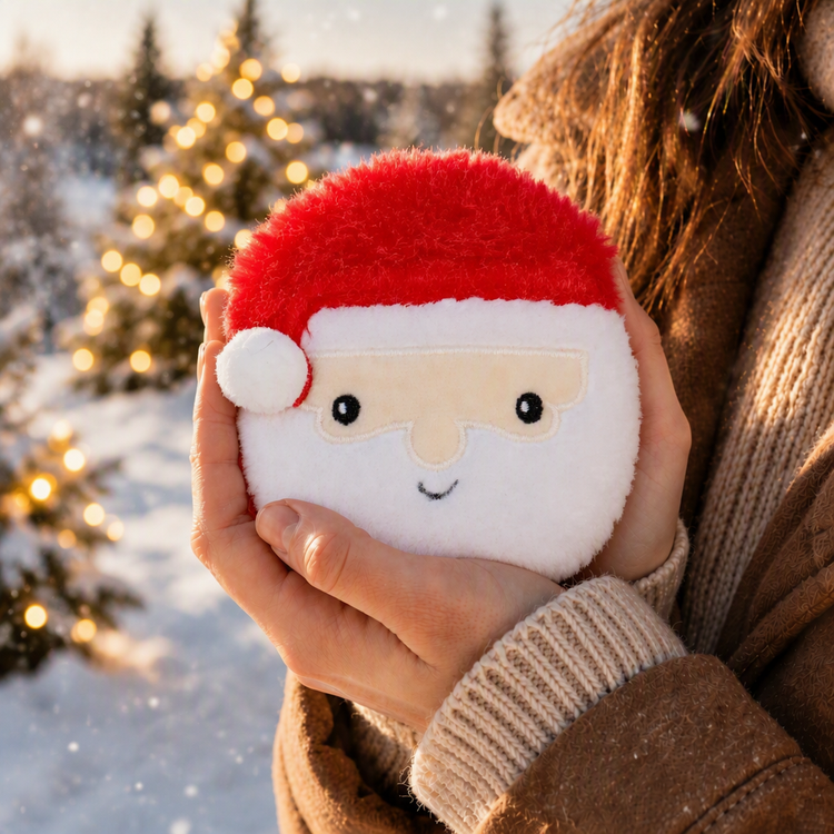 Santa Claus Reusable Gel Pack Hand Warmer