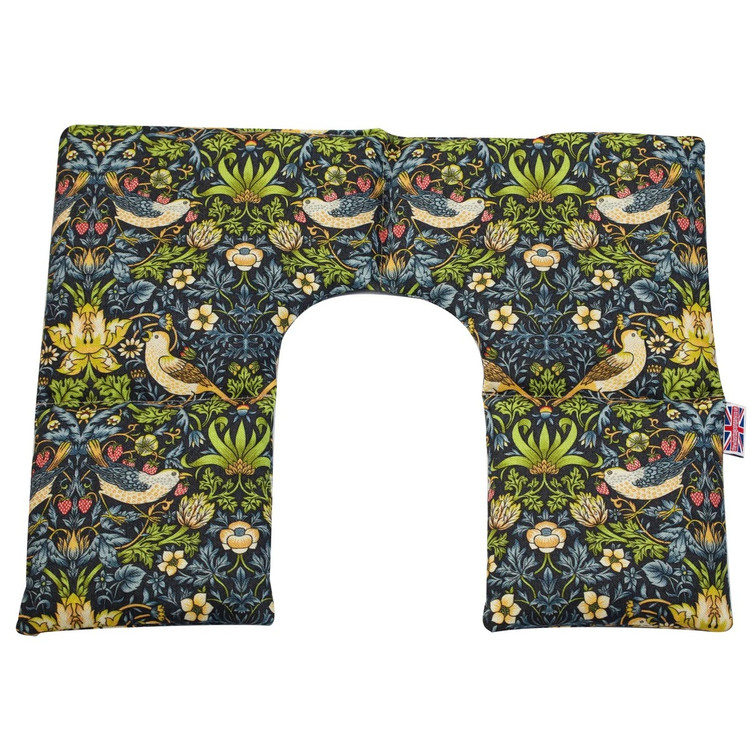 Strawberry Thief Navy Neck & Shoulder Unscented Wheat Wr