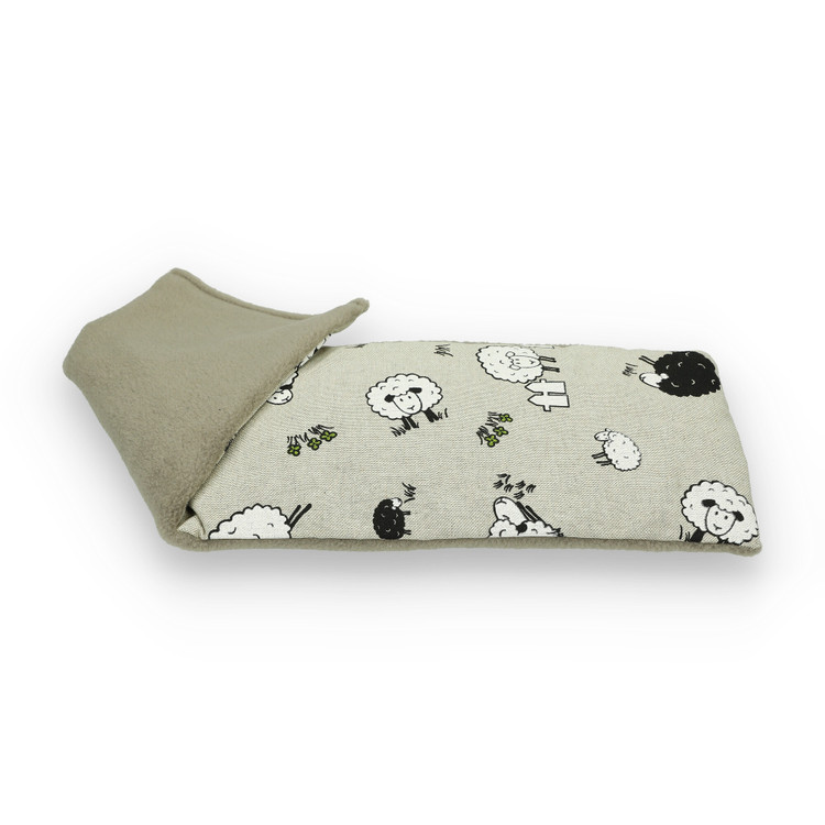 Cartoon Sheep Duo Wheat Bag: Lavender/Unscented