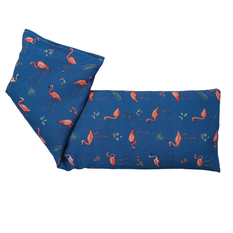 Funky Flamingo Cotton Wheat Bag: Lavender/Unscented