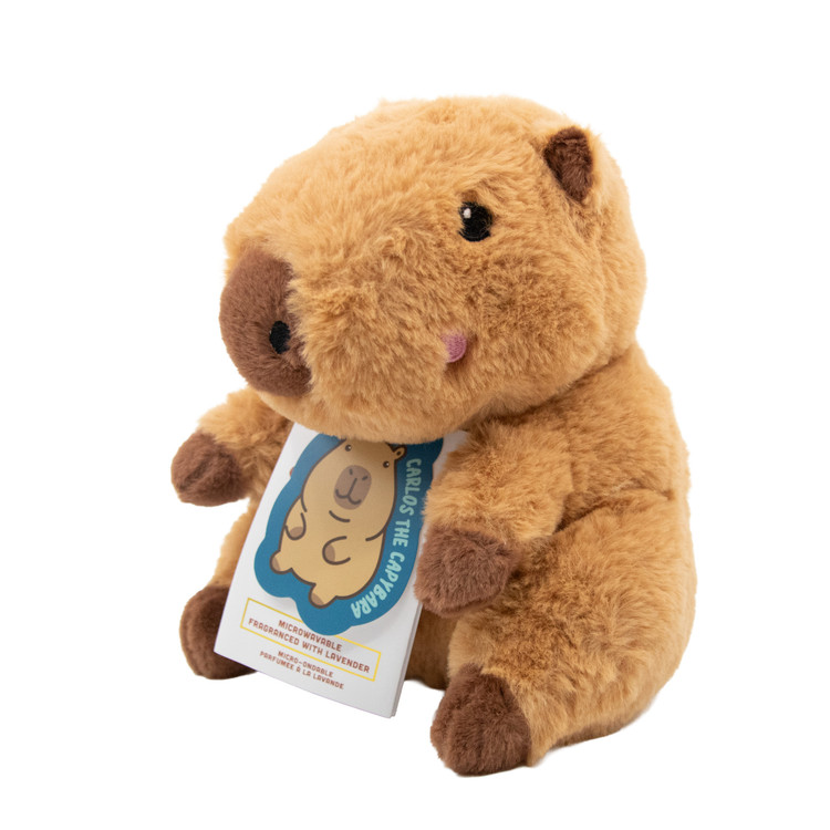 Carlos Capybara Snuggable Hottie Heatable Toy