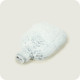 Warmies Grey MMW Fur Microwavable Bottle