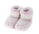 Warmies Cozy Body Pink Marshmallow Fur Microwavable Boots