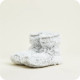 Warmies Grey Fur Microwavable Slipper Boots