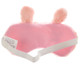 Pink Bunny Faux Fur Novelty Sleep Mask