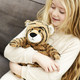 Tiger Cozy Plush Microwavable Toy