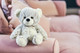 Beige Bear Cozy Plush  Microwavable Toy