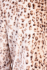 Leopard Print Flannel Fleece Hooded Bath Robe