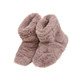 Pink Faux Fur Microwavable Slipper Boots