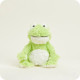 Frog Cozy Plush Microwavable Toy