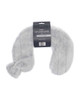 Silver Grey Cosy Faux Fur 2L Curved Neck Hot Water Bottle