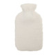 Cream Teddy Boucle Fleece 2L Hot Water Bottle