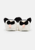 Black & White Pig 3D Novelty Slippers
