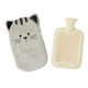 Kitty! Grey Cat Plush Fleece 2L Hot Water Bottle